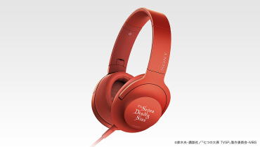ステレオヘッドホン h.ear on（MDR-100A） 「七つの大罪」 メリオダス オリジナルモデル デザイン横